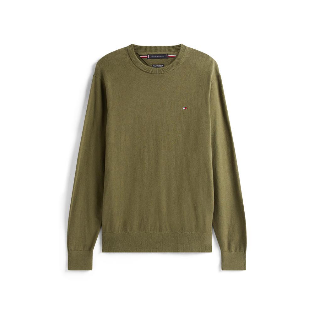 Tommy Hilfiger Crew Neck Jumper With Cashmere